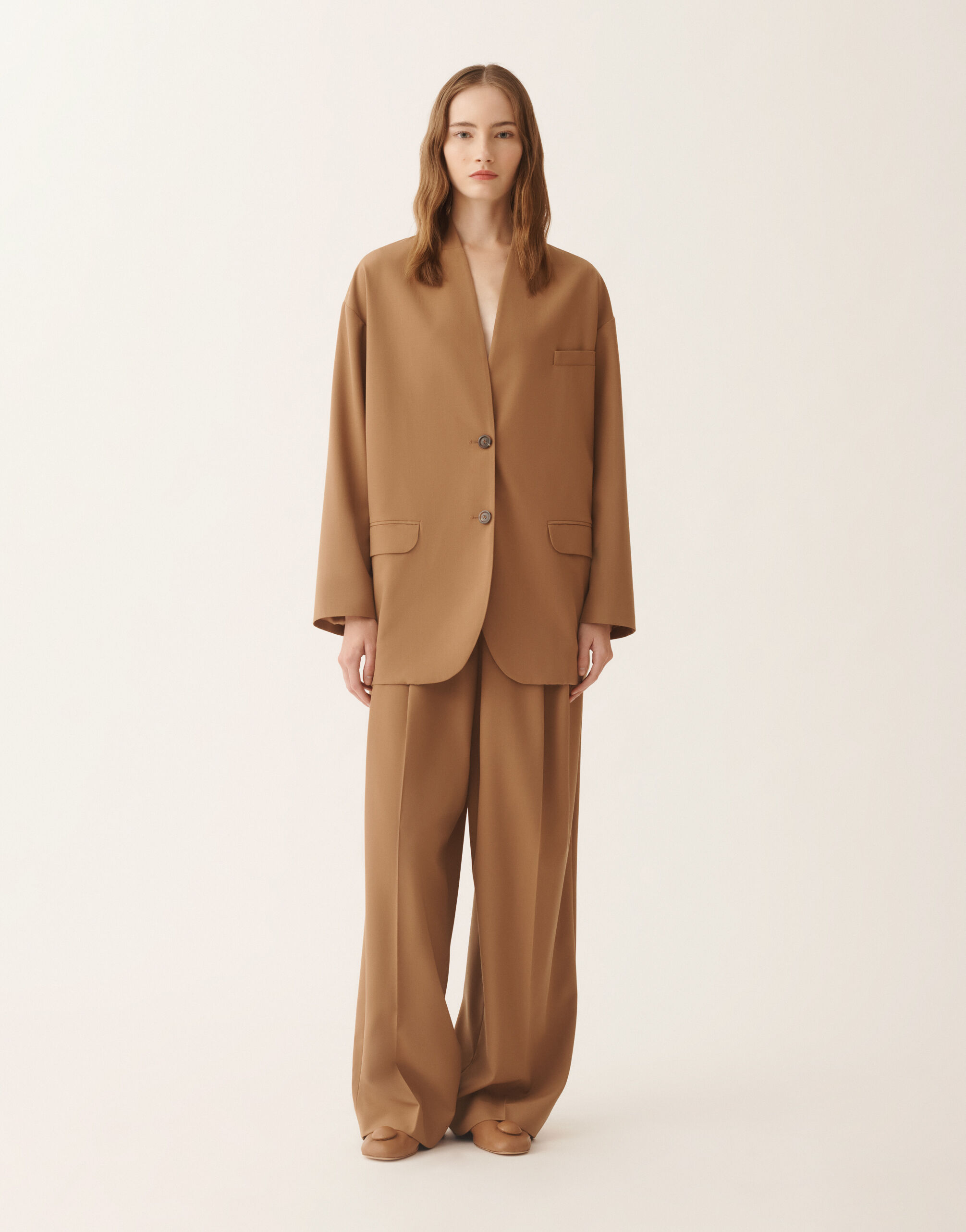 Tecno tailoring jacket, wicker for Women | Fabiana Filippi®