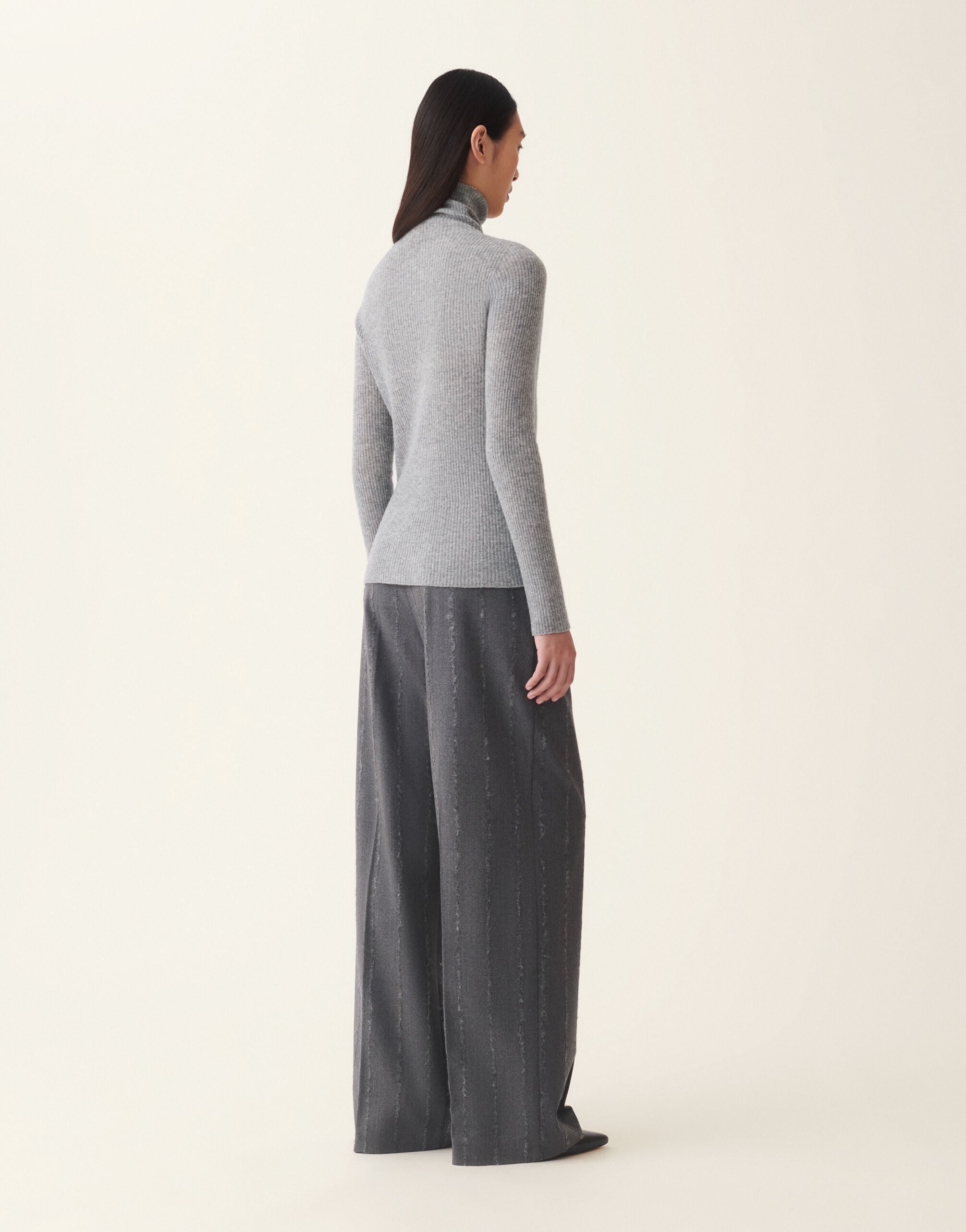 Platinum-Rollkragenpullover, Stein Fabiana Filippi Platinum-Rollkragenpullover, Stein Stein MAD216F021D2300000