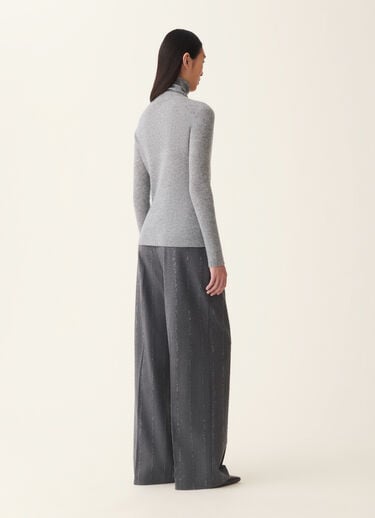 Platinum-Rollkragenpullover, Stein Fabiana Filippi Platinum-Rollkragenpullover, Stein Stein MAD216F021D2300000