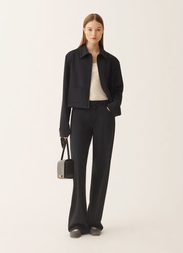 Fabiana Filippi Pants in midnight blue Milano jersey Blue PAD266F347L7470000