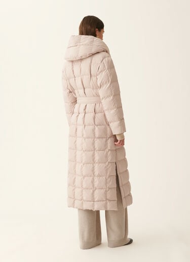 Long ultralight technical down coat, cachà Fabiana Filippi Long ultralight technical down coat, cachà Cachà CTD226F657M3800000