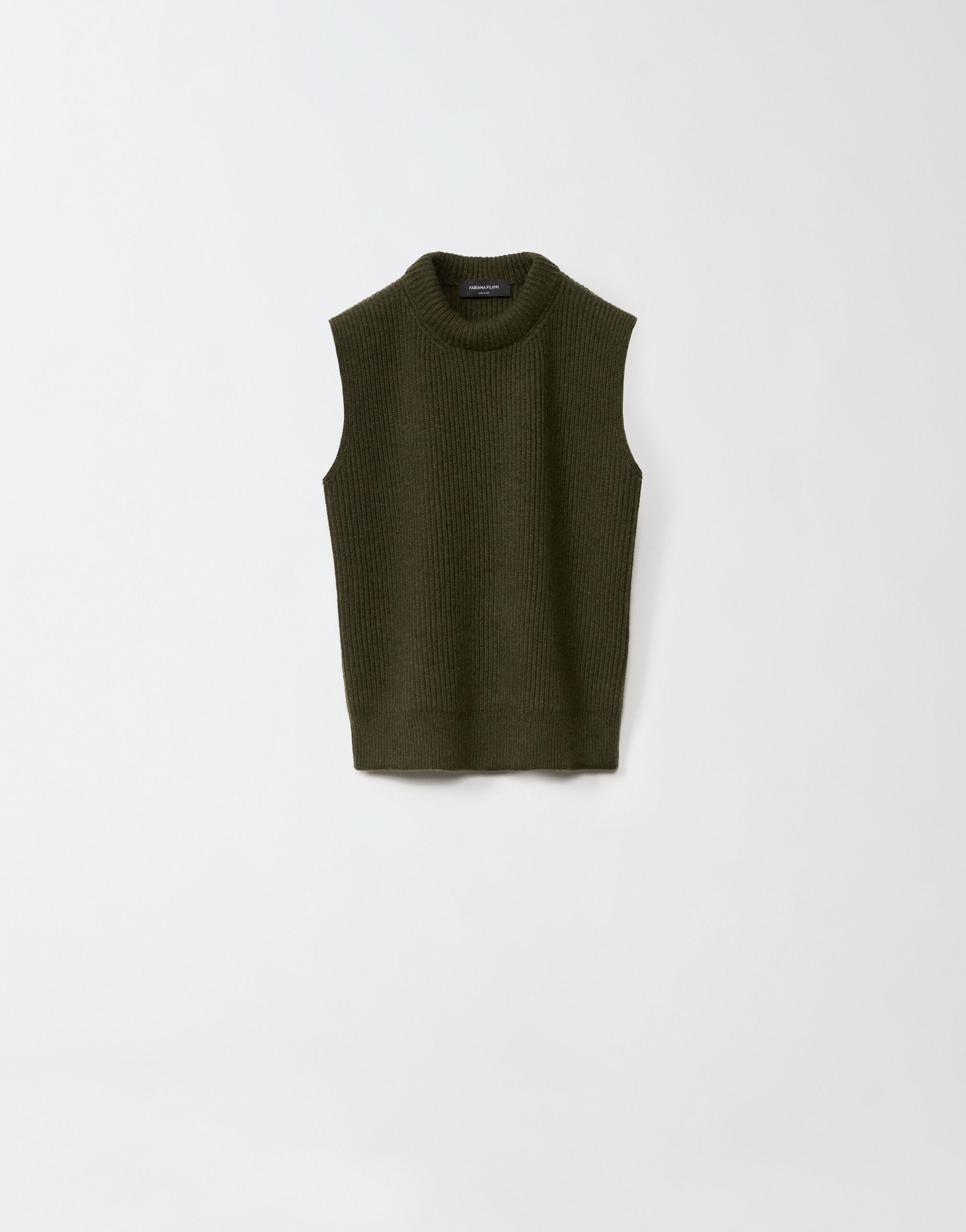 Cashmere vest top deals