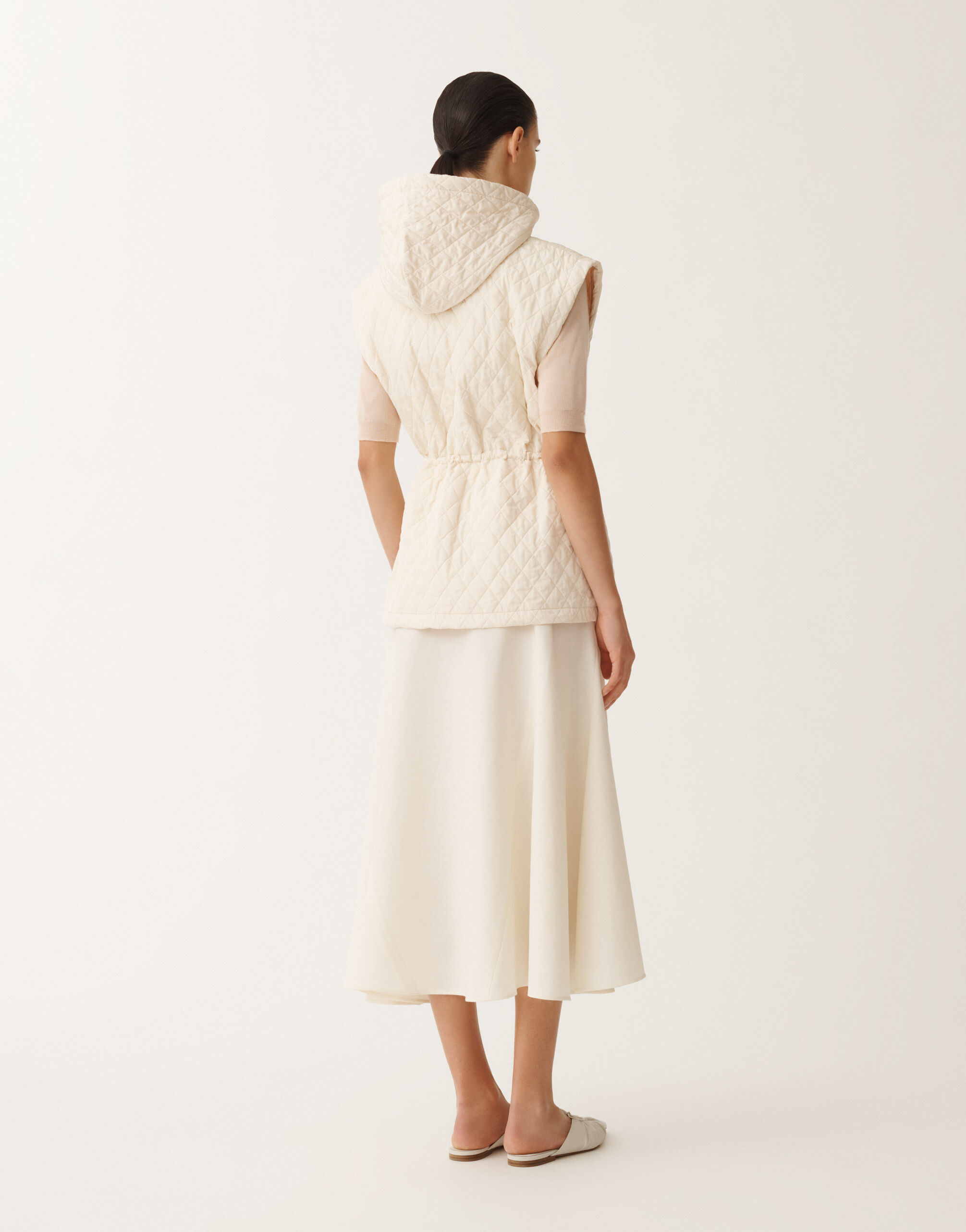 【FABIANA FILIPPI】テクノテーラリング Fabiana Filippi Cotton Mini Dress ABD274F736D667-VRU AZZURRO