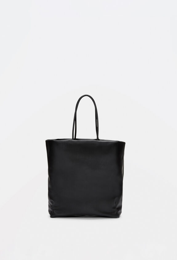 Fabiana Filippi Shopping bag in nappa, nero BGD264A781I3390000