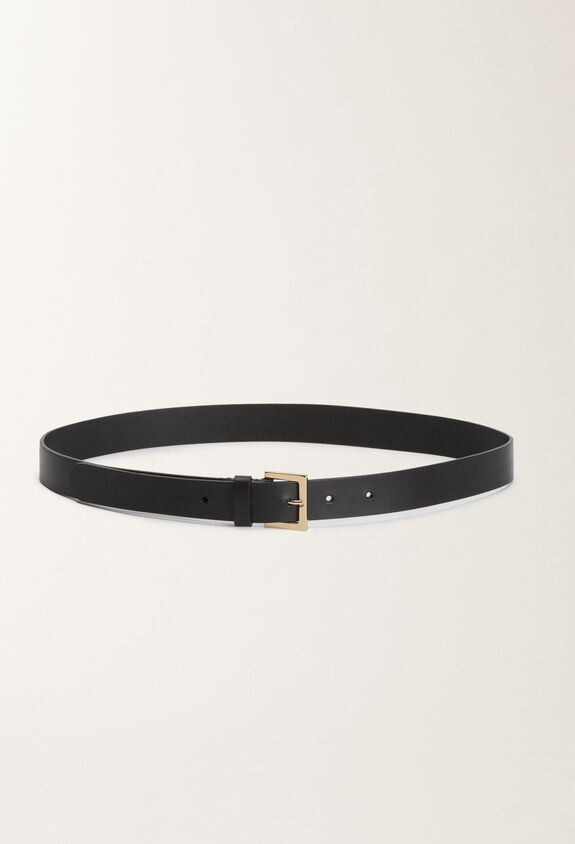 Fabiana Filippi Calfskin belt, black BLACK AAD265A973L2140000