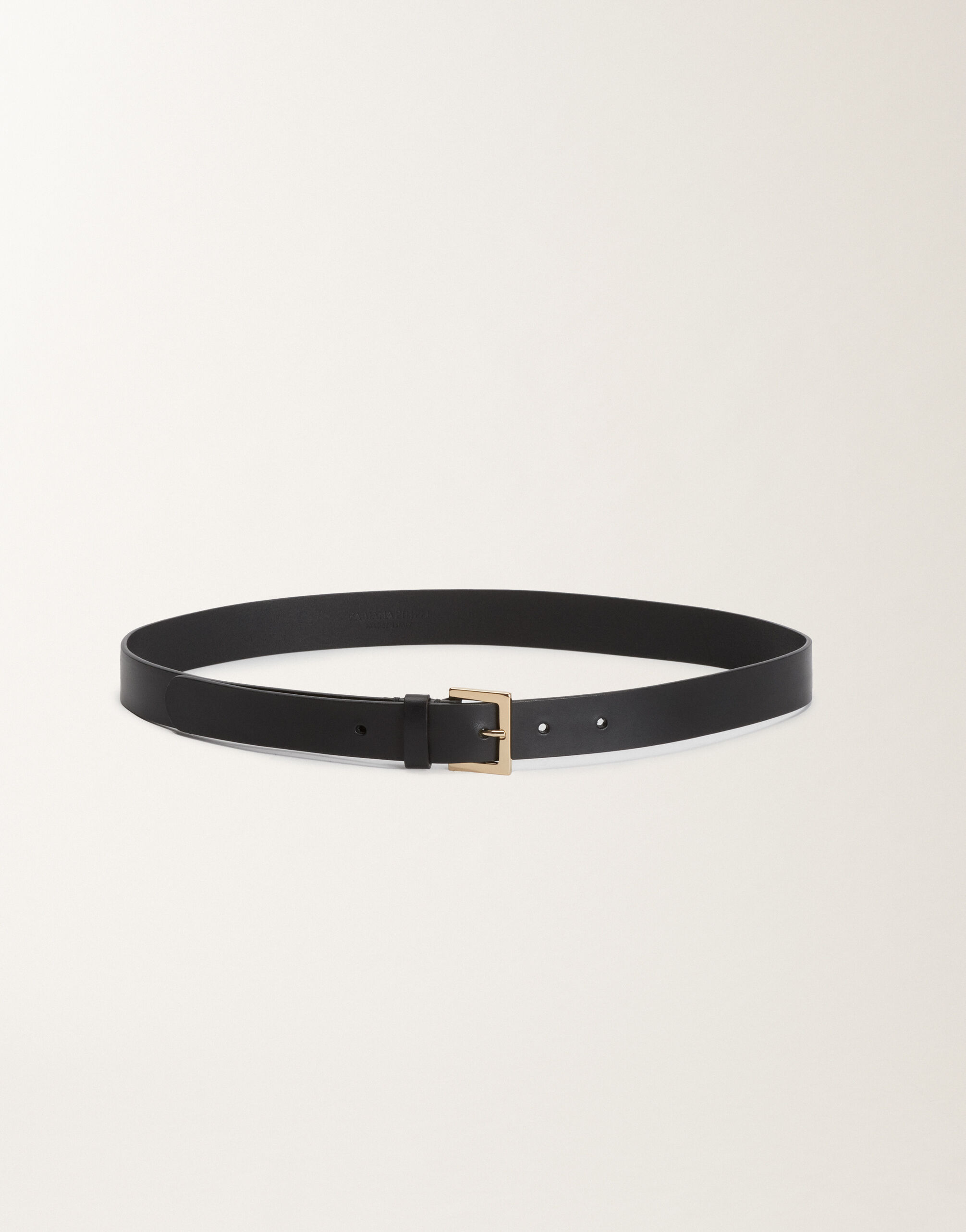 Fabiana Filippi Calfskin belt, black BLACK AAD265A973L2140000