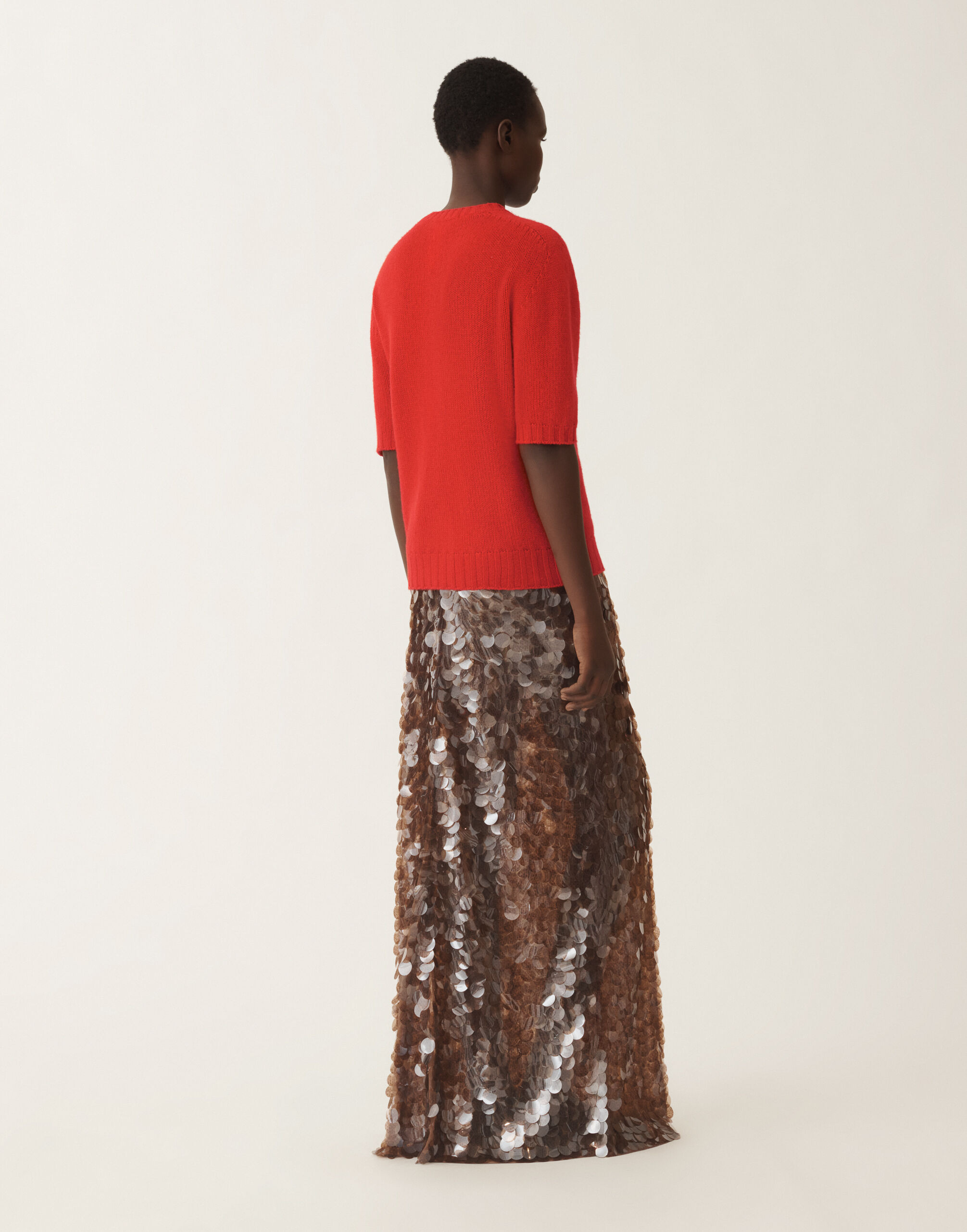 Fabiana Filippi Cashmere sweater, lacquer Red MAD225F490N9000000