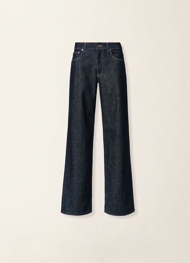 Fabiana Filippi Pantalon denim barrel, bleu adouci Bleu adouci PAD216F347M2770000
