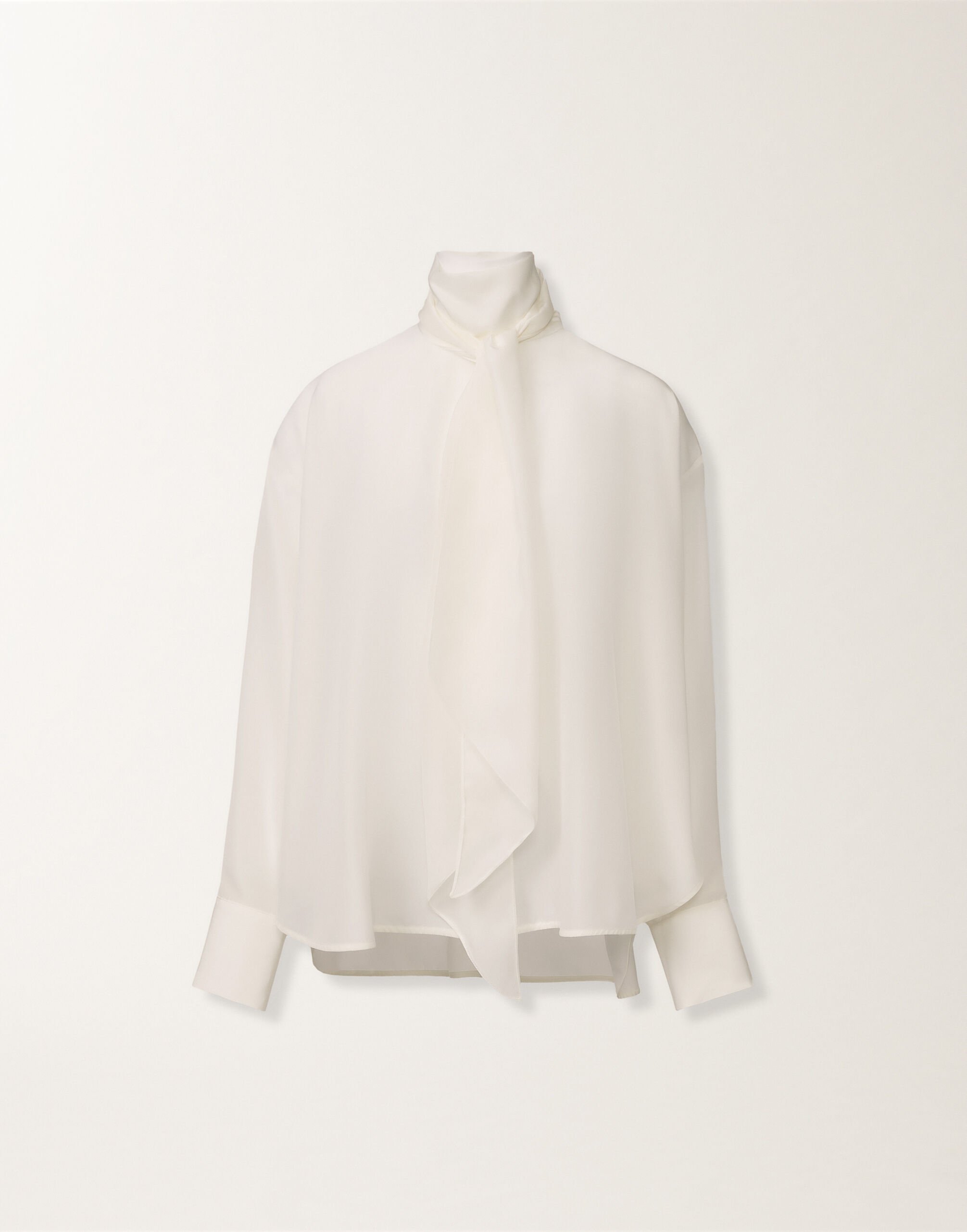 Fabiana Filippi Top in crepe de chine, bianco BIANCO TPD215F318D9030000