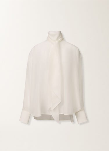 Fabiana Filippi Top in crepe de chine, bianco BIANCO TPD215F318D9030000