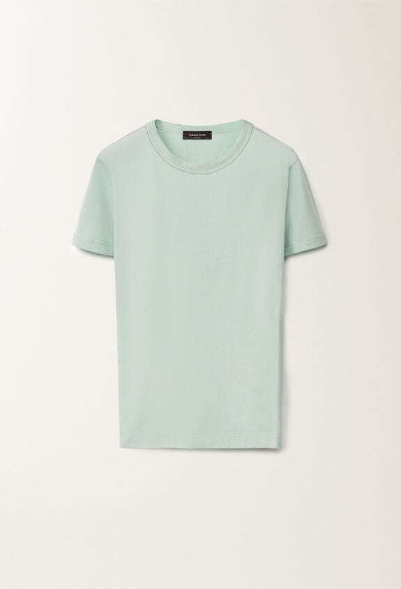 Fabiana Filippi T-shirt in jersey, verde acqua VERDE ACQUA JED265F278L1890000