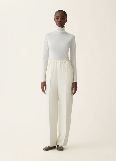 Fabiana Filippi Pantalon en cady, beurre Beurre PAD216F336M2890000