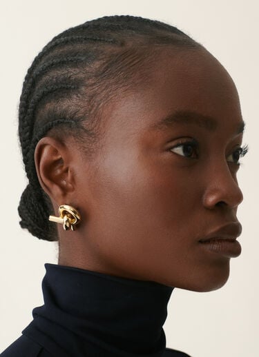 Fabiana Filippi Boucles d’oreilles détail nœud, or Or BXD216A903M5320000