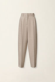Fabiana Filippi Pantalone in mouliné, moka meringa Moka meringa PAD216F298D9830000
