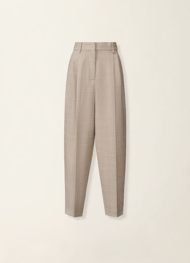 Fabiana Filippi Pantalone in mouliné, moka meringa Moka meringa PAD216F298D9830000