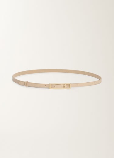 Fabiana Filippi Cinturón de piel de becerro, cuerda BEIGE AAD215A037L8030000