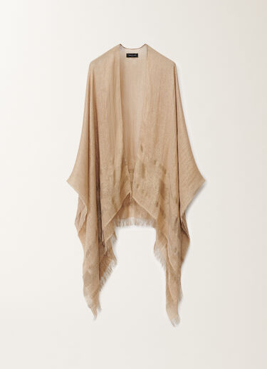 Fabiana Filippi Cape aus Viskose, sand SAND SAD275A002L4030000