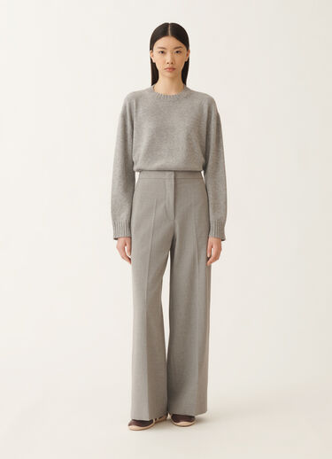 Fabiana Filippi Spoleto techno tailoring trousers, rock grey GREY PAD215F307L5300000