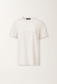 Fabiana Filippi T-Shirt aus Jersey, optisches Weiß Weiß JED266F133L7960000