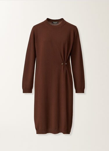 Fabiana Filippi Platinum dress, ebony BROWN ABD215F141L5170000
