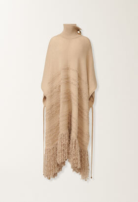 Fabiana Filippi Camel cape, albino BROWN MAD215F118L5010000