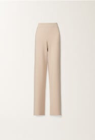 Fabiana Filippi Pantalon en laine mérinos, crème ROSE PAD215F335D4620000