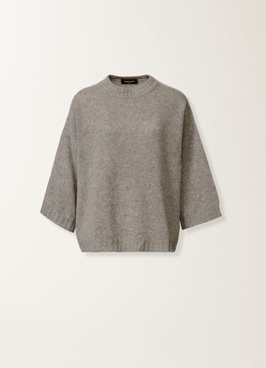 Fabiana Filippi Kaschmir-T-Shirt, rock Grau MAD225F019N9000000