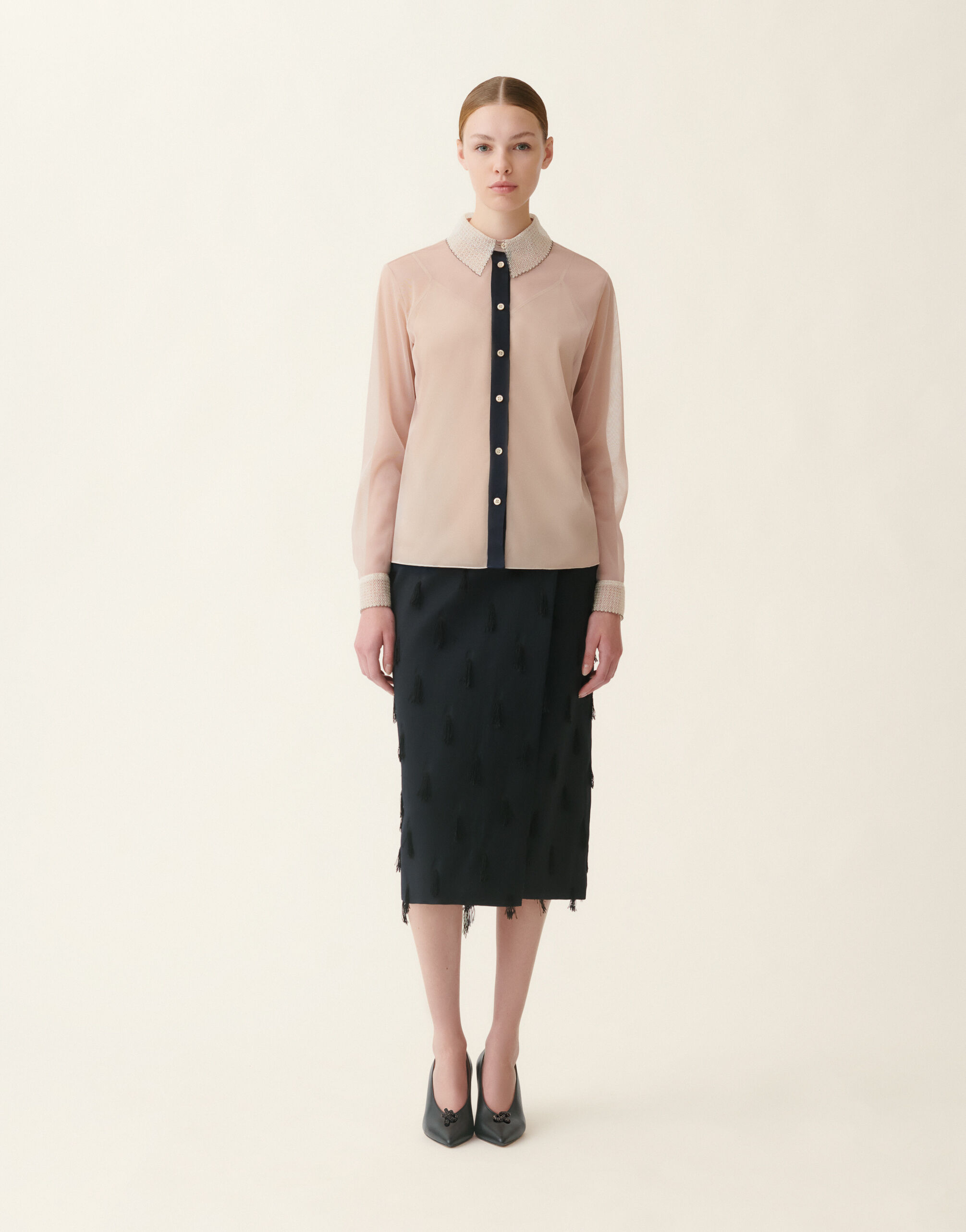 Chemise en tulle, cachà Fabiana Filippi Chemise en tulle, cachà Cachà CAD216F249M3200000