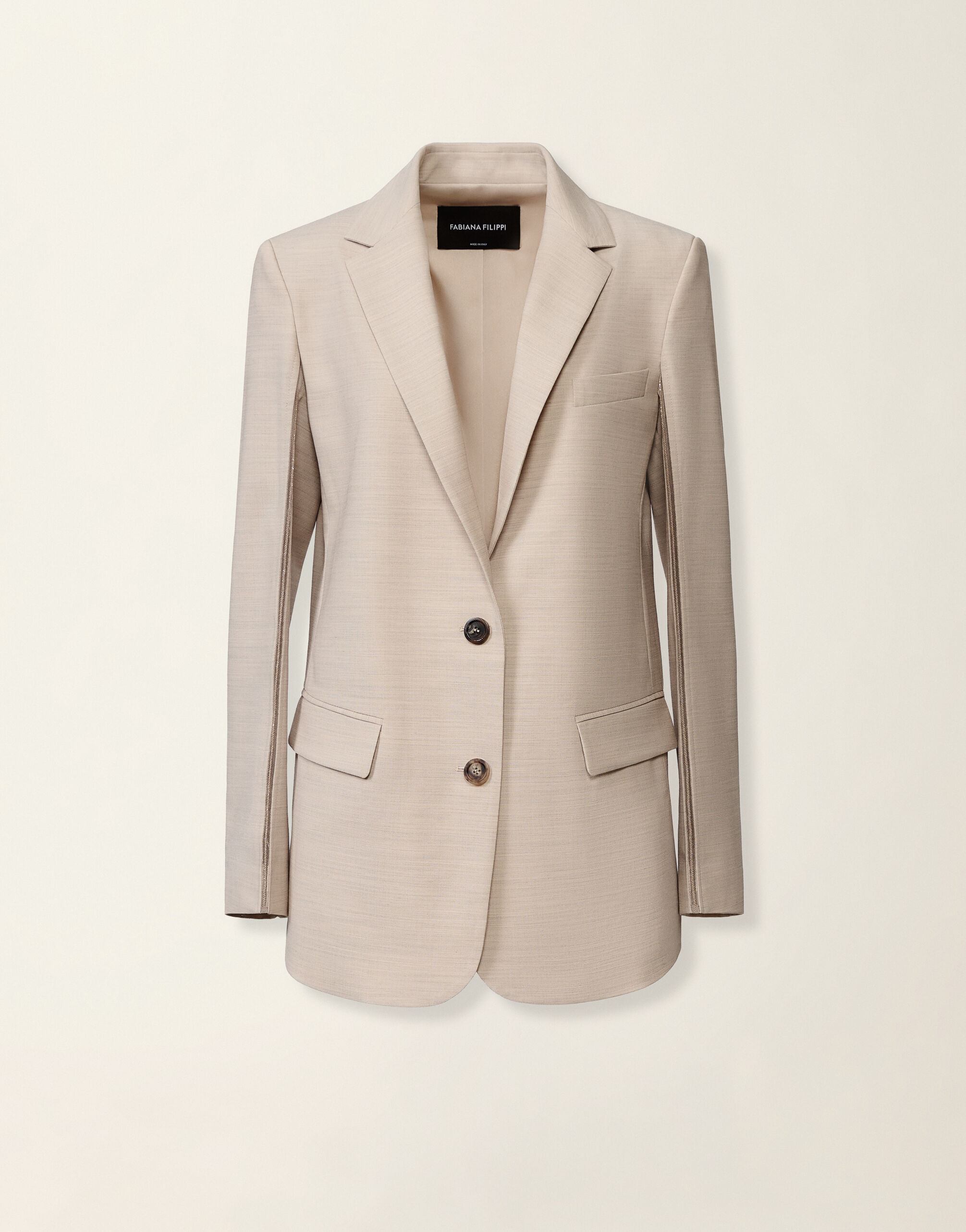 Fabiana Filippi Blazer en laine fraîche, cachà Cachà GCD216F168M2760000