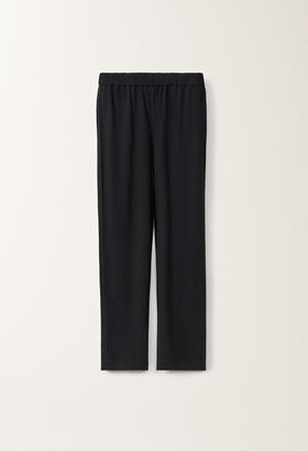 Fabiana Filippi Orvieto stretch sablé trousers, midnight blue BLUE MAD275F053D2730000