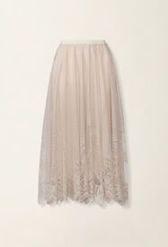 Fabiana Filippi Gonna in pizzo jacquard, cachà Casha' GND216F850M2630000
