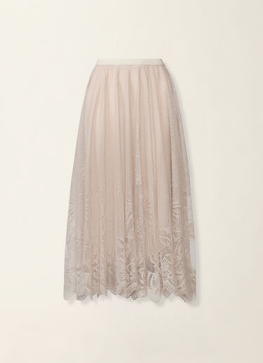 Gonna in pizzo jacquard, cachà Fabiana Filippi Gonna in pizzo jacquard, cachà Casha' GND216F850M2630000