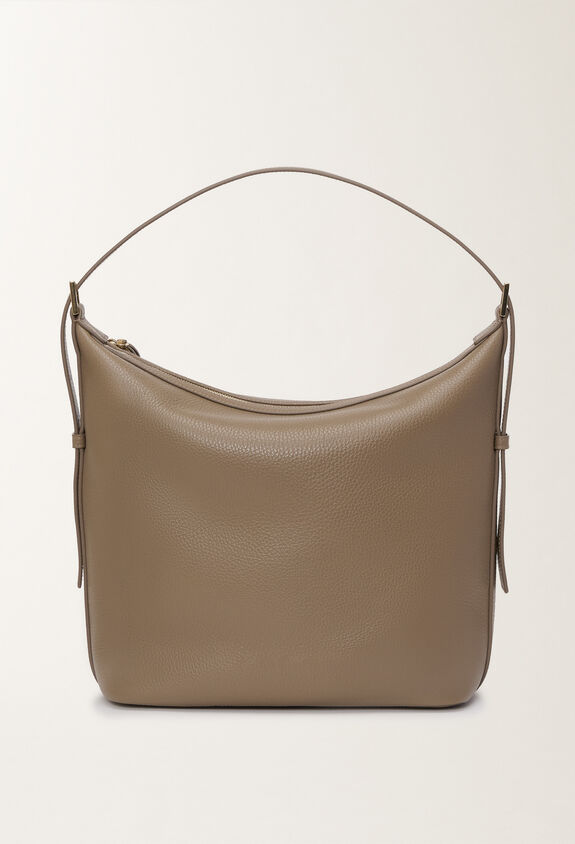 Fabiana Filippi Grained leather bag, clay CLAY BGD275A079L4270000