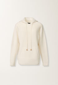 Fabiana Filippi Sweatshirt in Platinum, raffia White MAD225F464N1280000