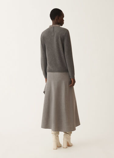Fabiana Filippi Maglia in Platinum, piombo GRIGIO MAD215F092L5170000