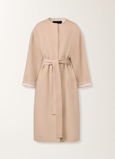 Fabiana Filippi Double wool coat, kasha Kasha CTD266F240L5080000