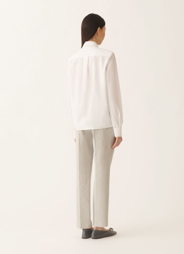 Fabiana Filippi Camicia in popeline, bianco ottico Bianco CAD266F233L5820000