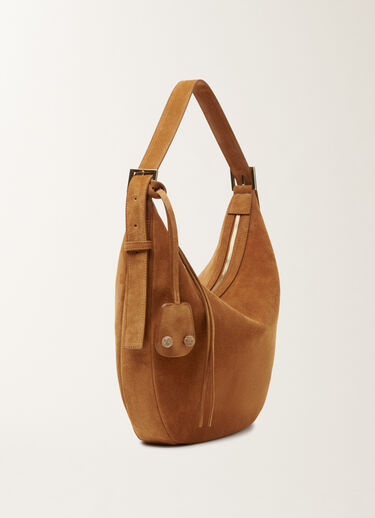 Fabiana Filippi Suede and wicker hobo bag Wicker BGD266A803M0050000