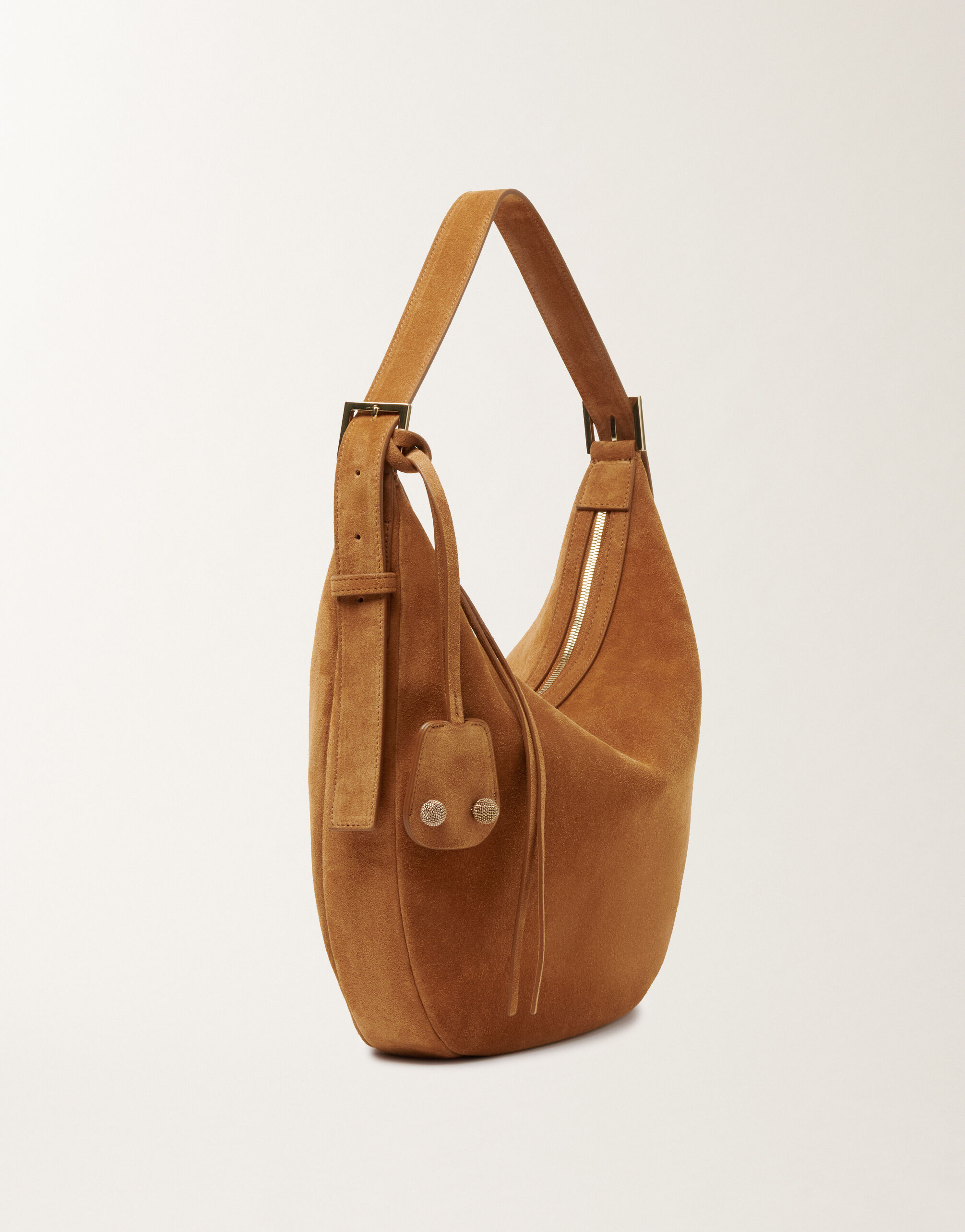 Fabiana Filippi Suede and wicker hobo bag Wicker BGD266A803M0050000