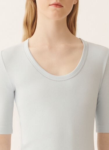 Fabiana Filippi Jersey T-shirt, aqua Blue JED266F603L8960000