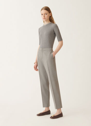 Fabiana Filippi Montefalco techno tailoring trousers, rock grey GREY PAD215F326L5300000