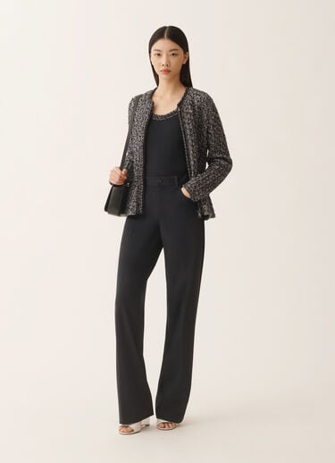 Fabiana Filippi Jersey tank top, midnight blue Blue JED266F602L9180000