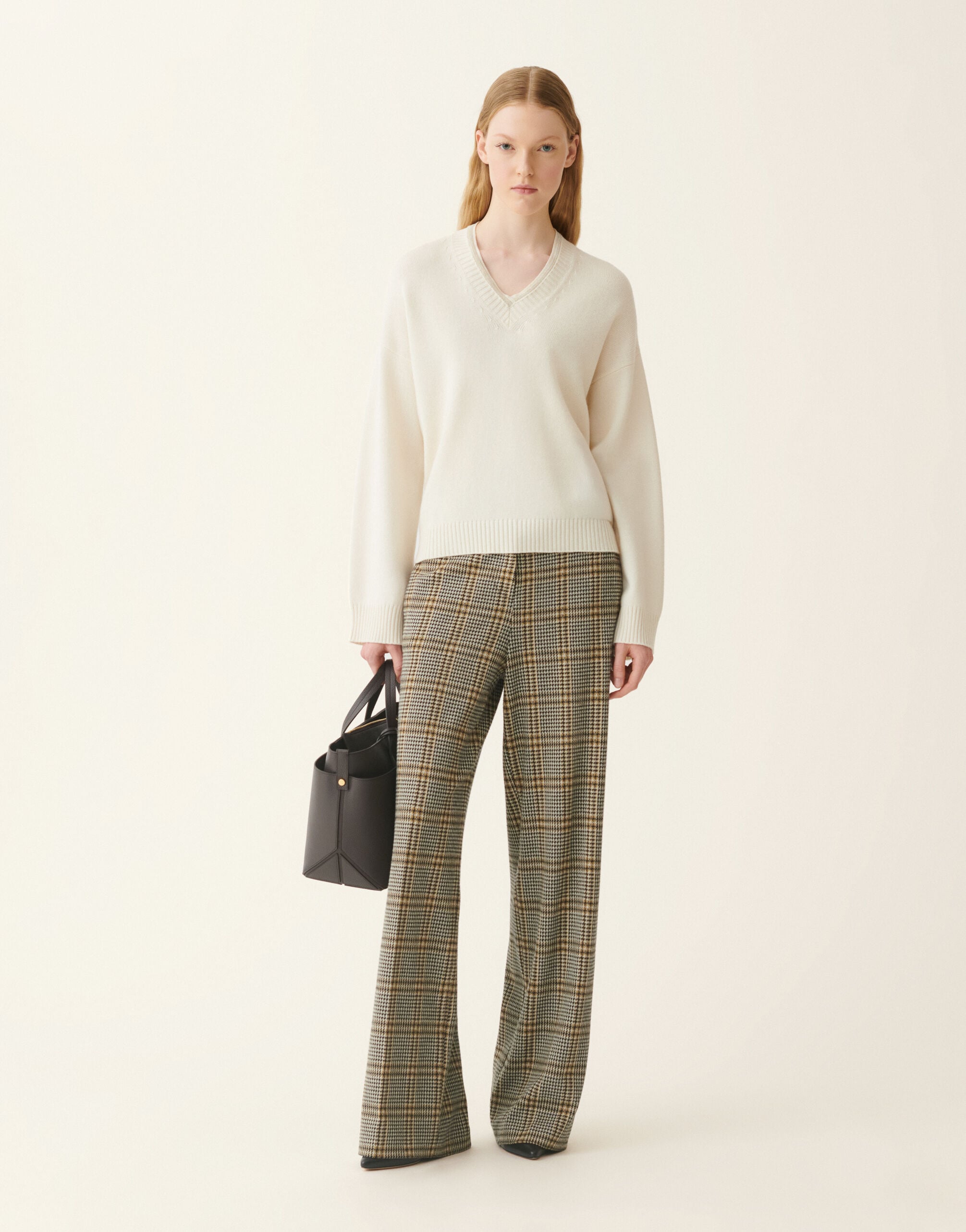 Platinum sweater, raffia Fabiana Filippi Platinum sweater, raffia Raffia MAD226F420M2810000