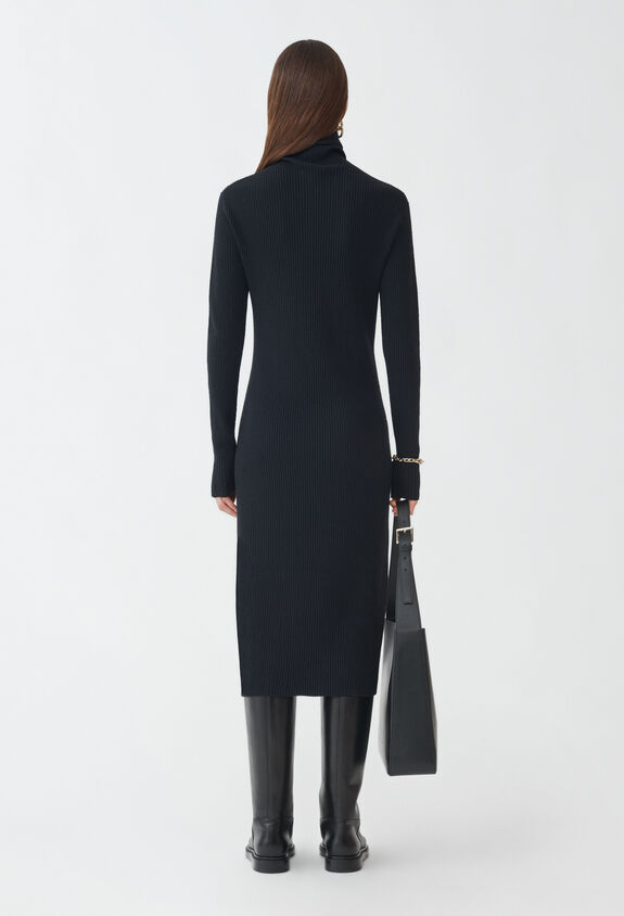 Fabiana Filippi Kleid aus Platinum, schwarz SCHWARZ ABD224F624N1280000