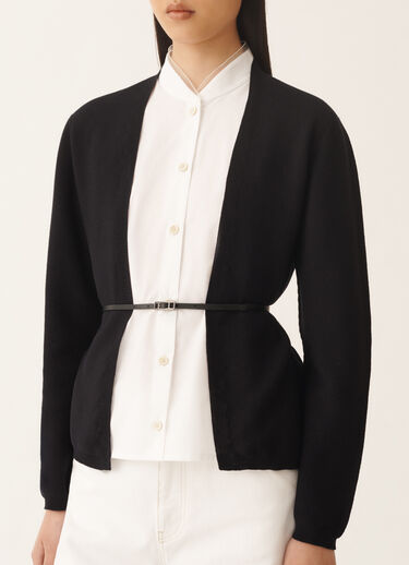 Fabiana Filippi Cardigan en coton biologique, bleu nuit BLEU NUIT MAD276F460M1950000