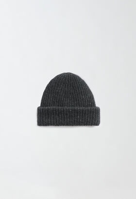 Fabiana Filippi Sequinned beanie, charcoal WHITE SAD265A810D8170000