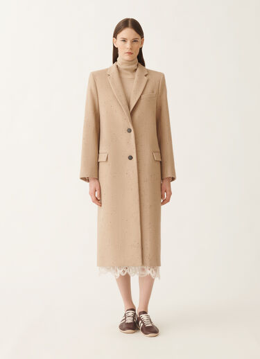 Fabiana Filippi Abrigo botonado, arce BEIGE CTD215F234L5990000