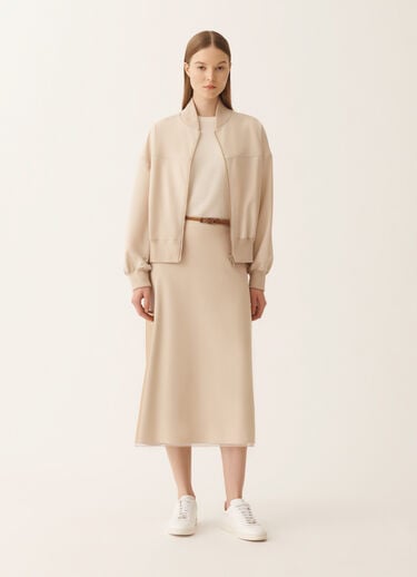 Fabiana Filippi Pullover aus Wolle und Baumwolle, Butterfarbe Butter MAD266F042L9300000