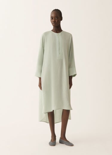 Fabiana Filippi Vestido midi fluido, verde Ghirri Verde Ghirri ABD266F183D9540000