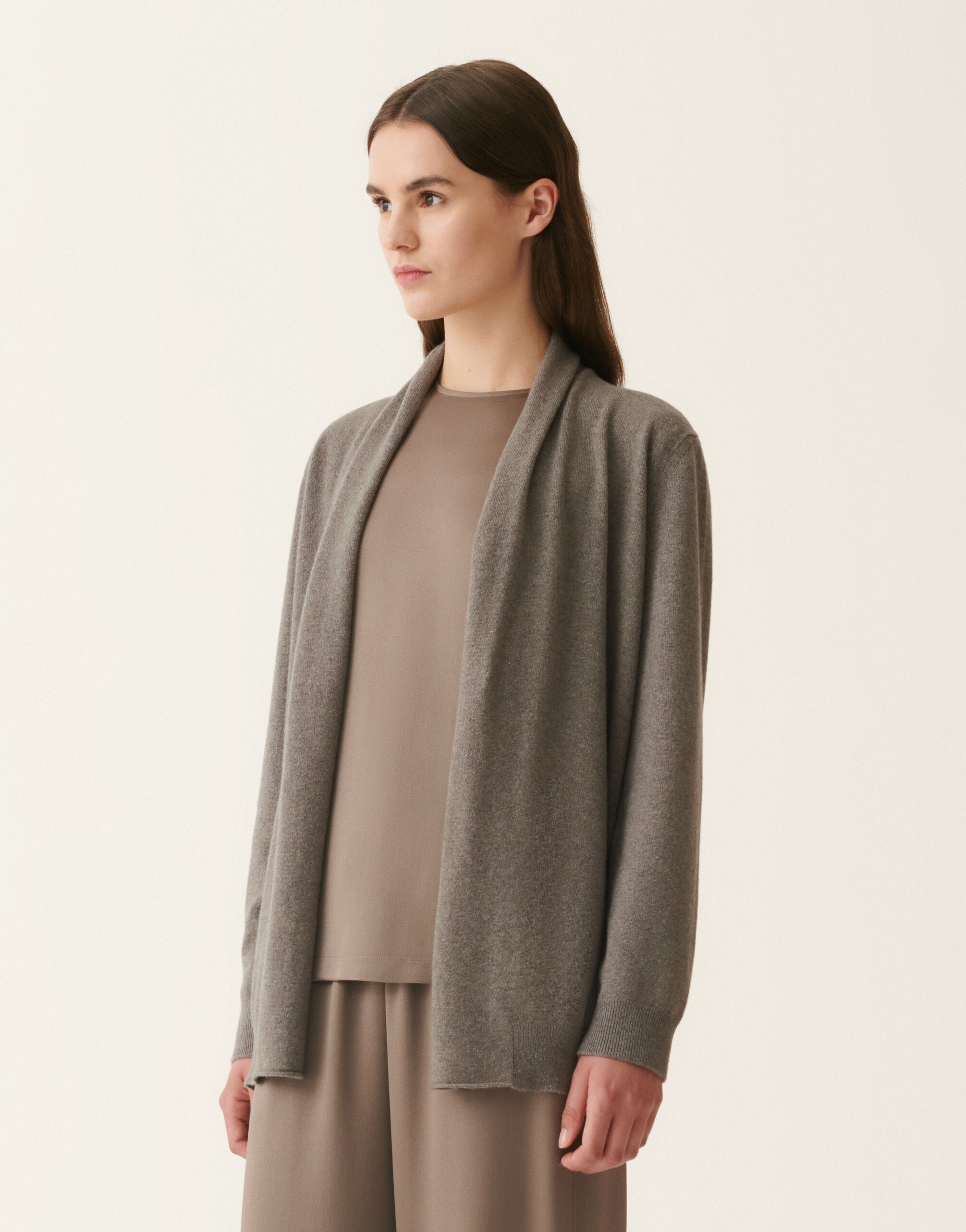 Platinum-Cardigan, Falcon Fabiana Filippi Platinum-Cardigan, Falcon Falcon MAD226F424M2810000